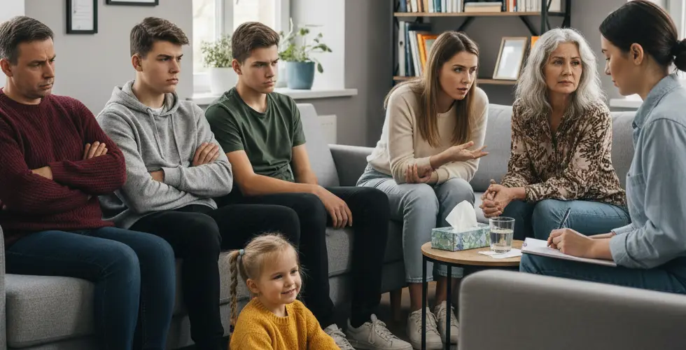 Aprende a resolver los conflictos familiares con apoyo psicológico en Emocionarse Psicología (El Puerto, Cádiz)